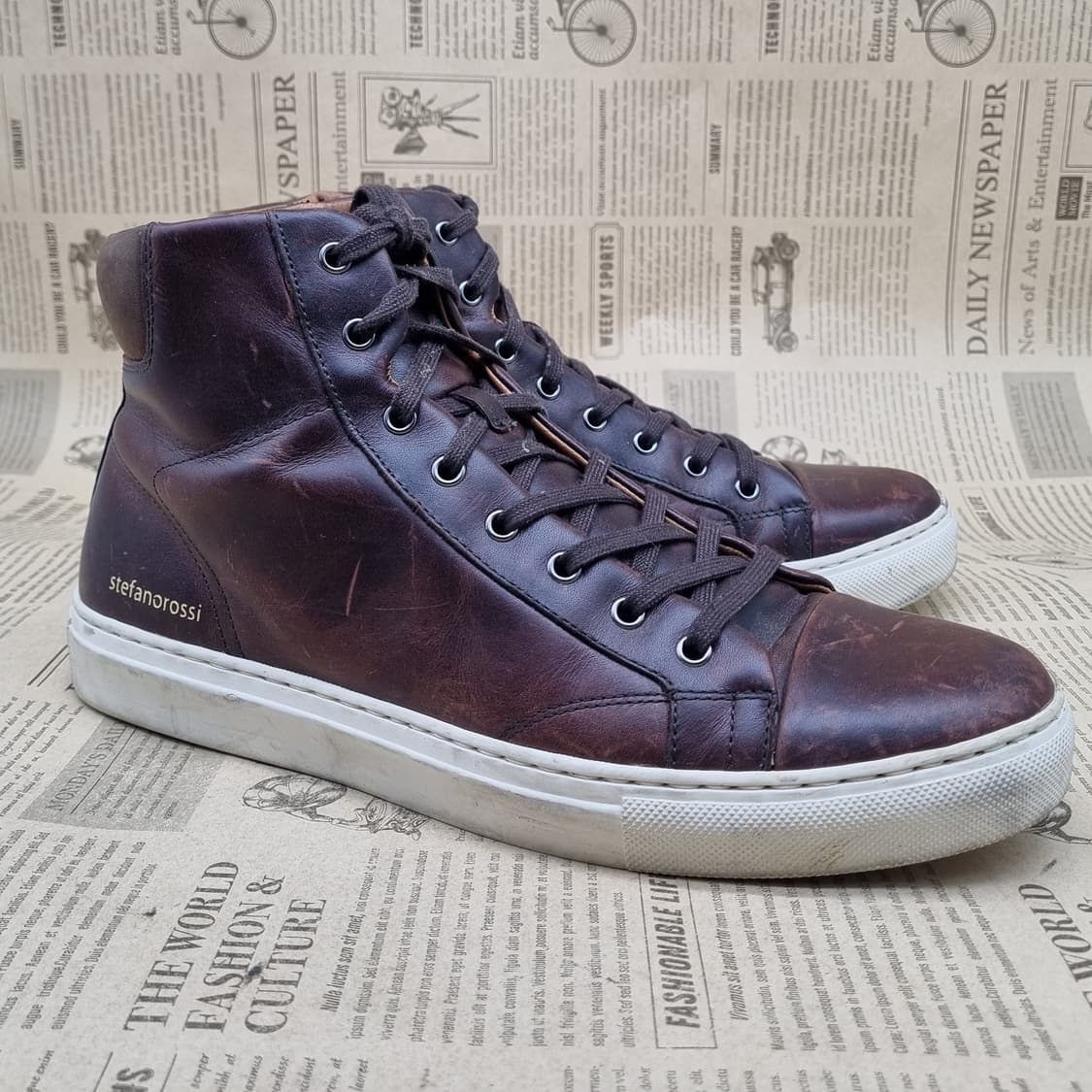 스테파노로시 가죽 하이탑 운동화 265-270 상품이미지1