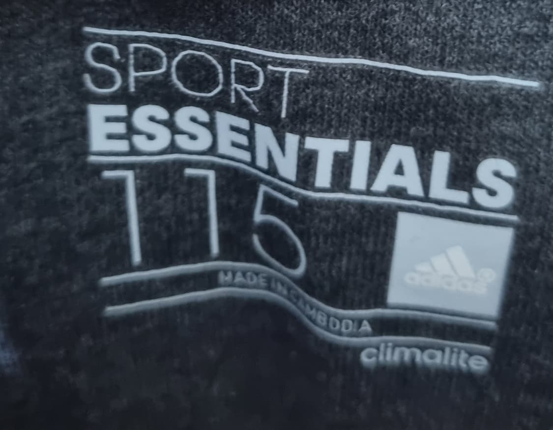 실측 오버핏 L ) 아디다스 다크그레이 후드집업 상품이미지3