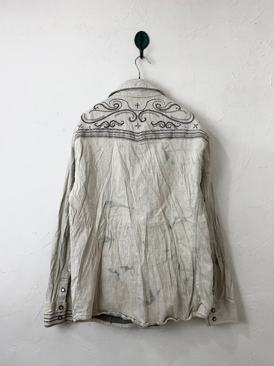 SCISSORS 링클드 웨스턴 셔츠 상품이미지5