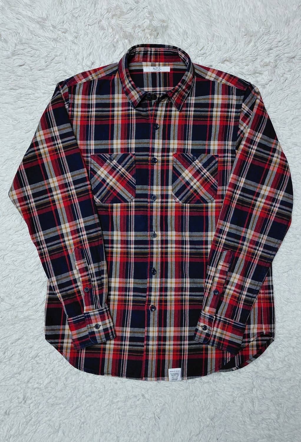 AZUL BY MOUSSY 체크 셔츠 M (95) 상품이미지3