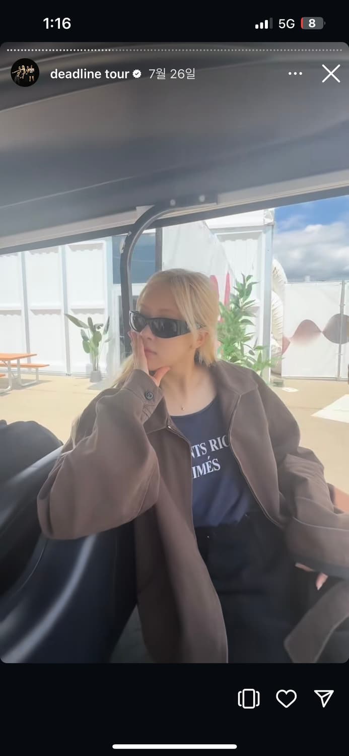 스투시 르네 선글라스 블랙 (로제 선글라스) 상품이미지2