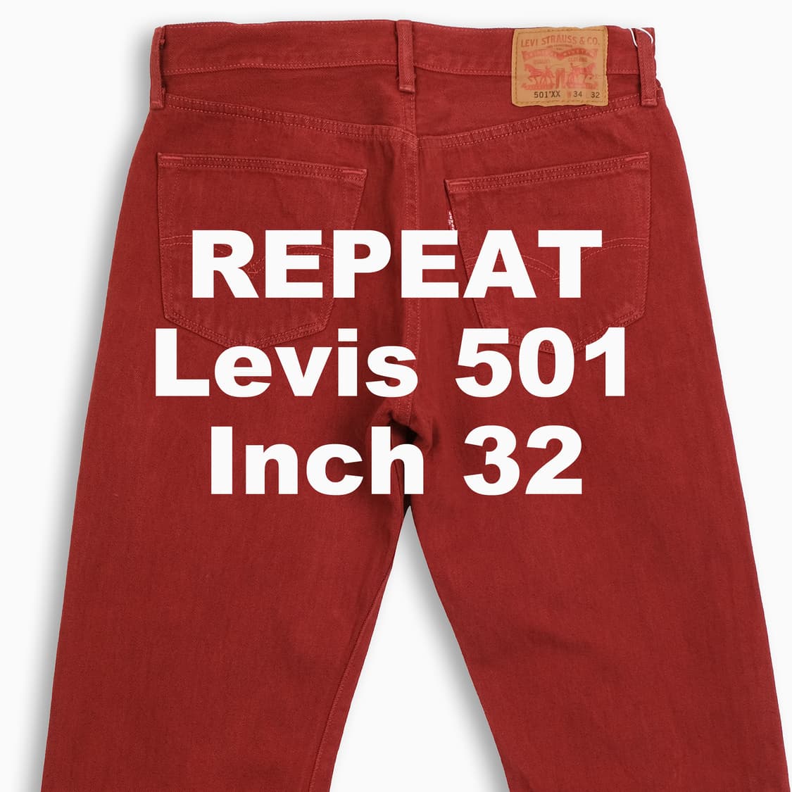 빈티지 리바이스 501xx 레드진 32 인치 LV50134600 상품이미지1