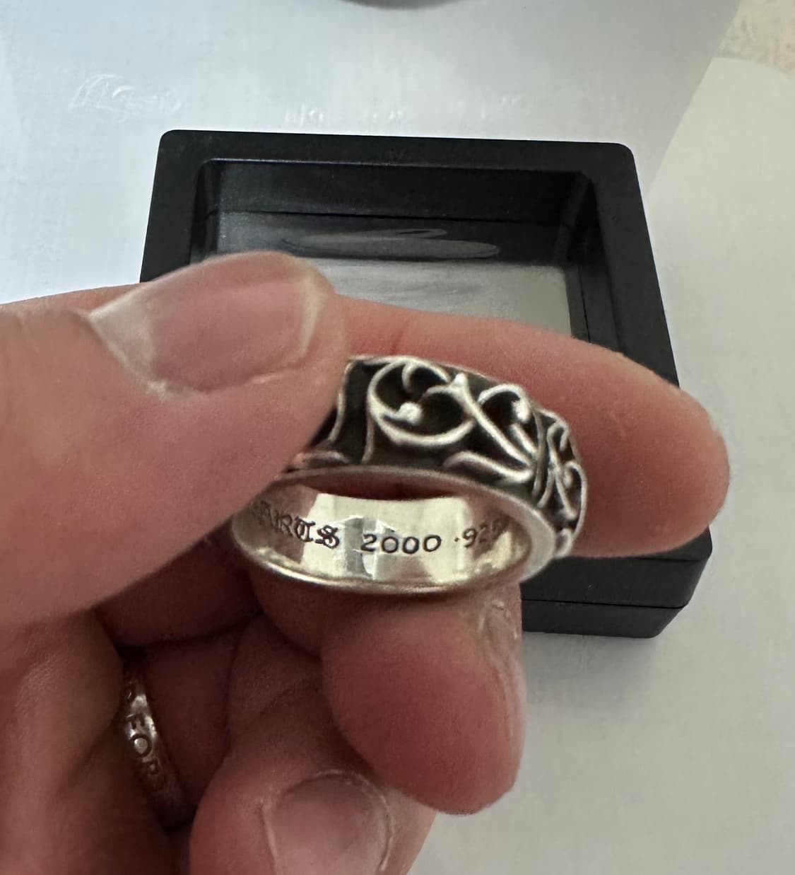 크롬하츠 이터니티 바인 밴드링 US10 신본 영수증포함 상품이미지8