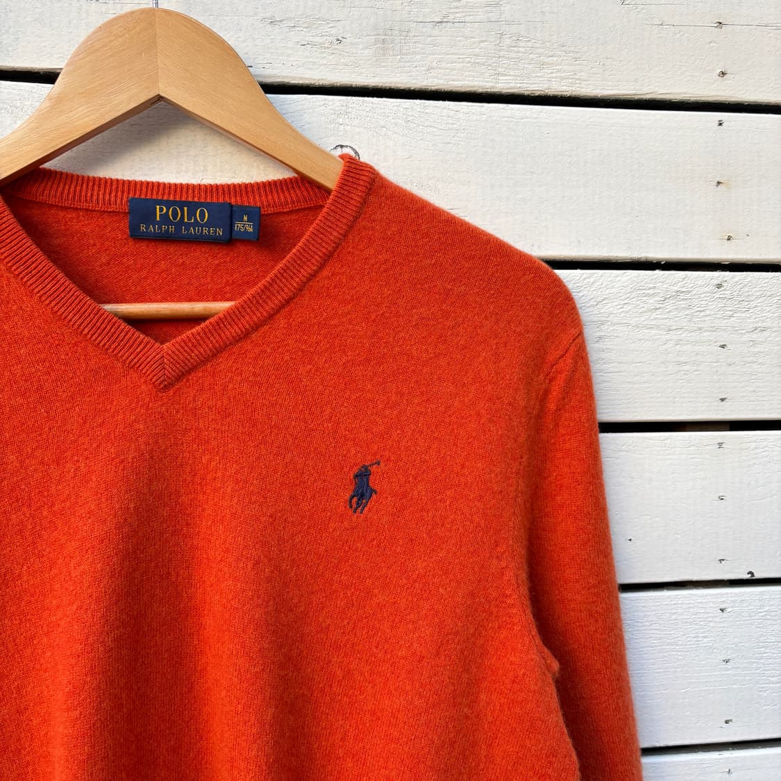 Polo 폴로 울 브이넥 니트 상품이미지3