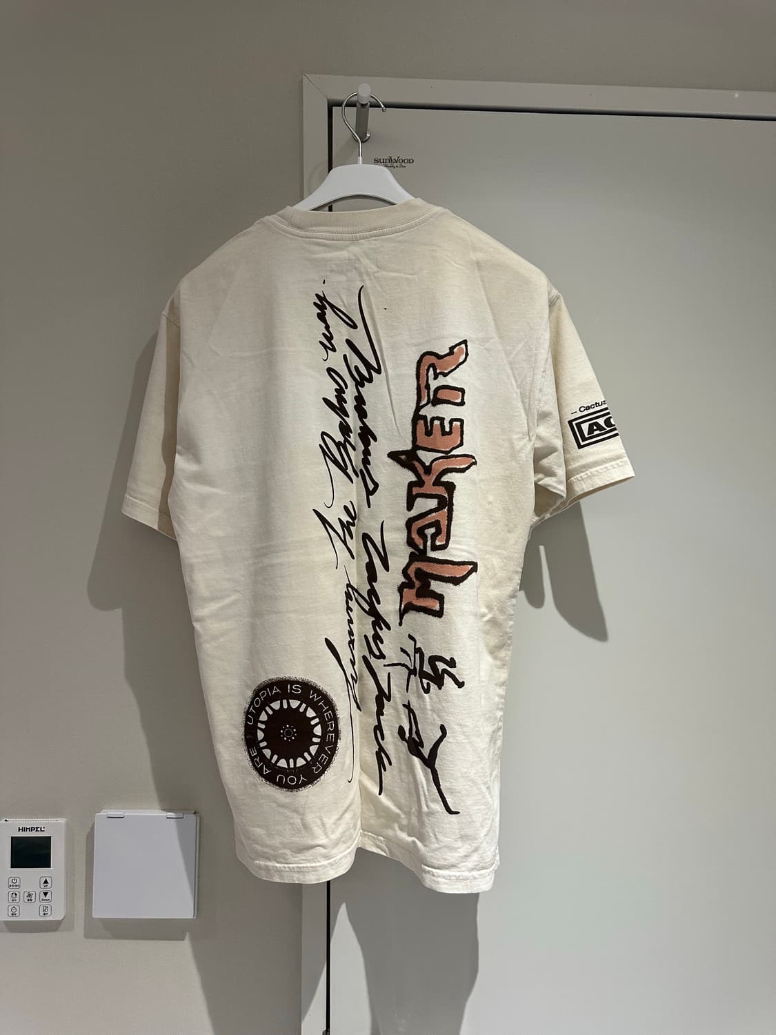 트레비스 스캇 캑터스 잭 티셔츠 상품이미지1