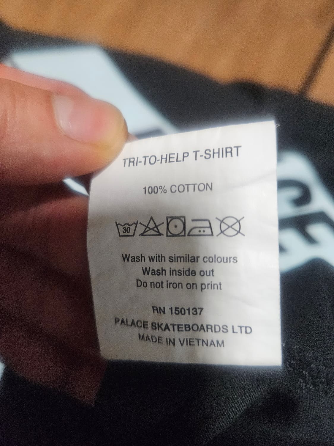 팔라스 명작 트라이투헬프 반팔티 베이비블루 라지 상품이미지4