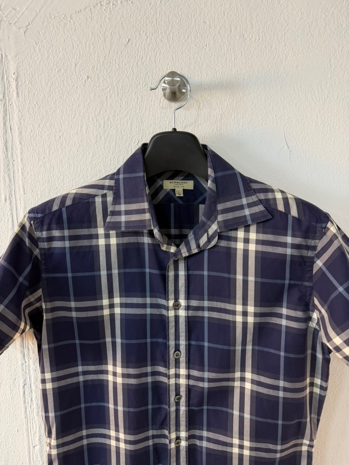 버버리 런던 노바 체크 반팔 셔츠 상품이미지3