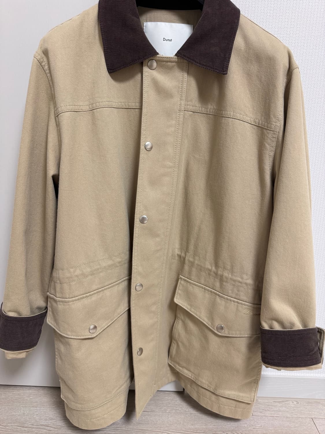 던스트 워크자켓 베이지 하프기장 00S 상품이미지2