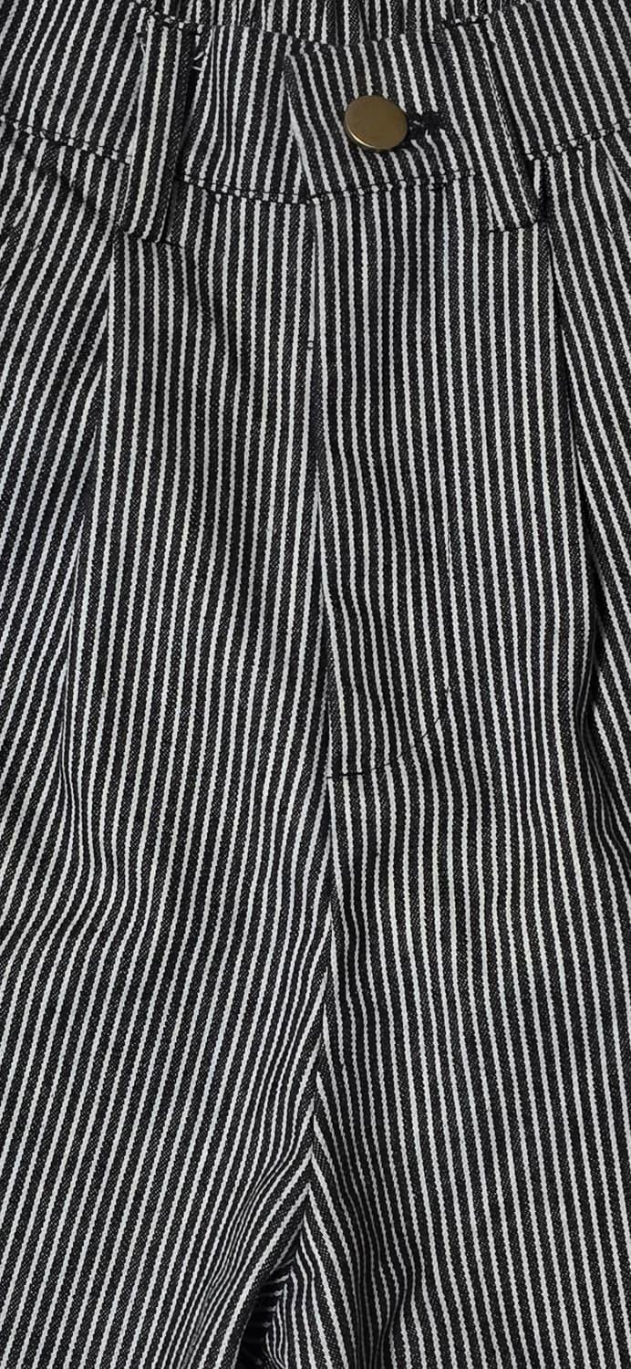 히코리 스트라이프 와이드 팬츠 Free 상품이미지3