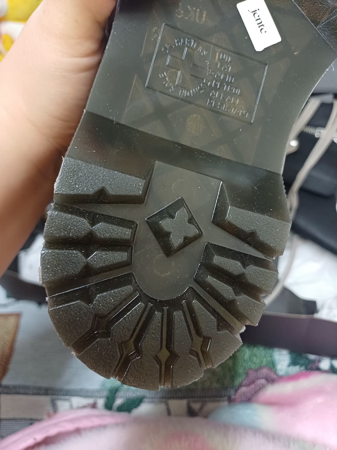 릭오웬스 닥터마틴 펜탈레이스 uk6 상품이미지3