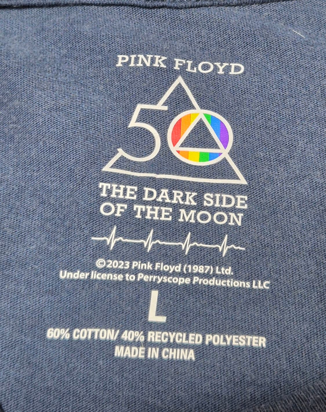 [L] 핑크플로이드 오피셜 티셔츠 -146 상품이미지3