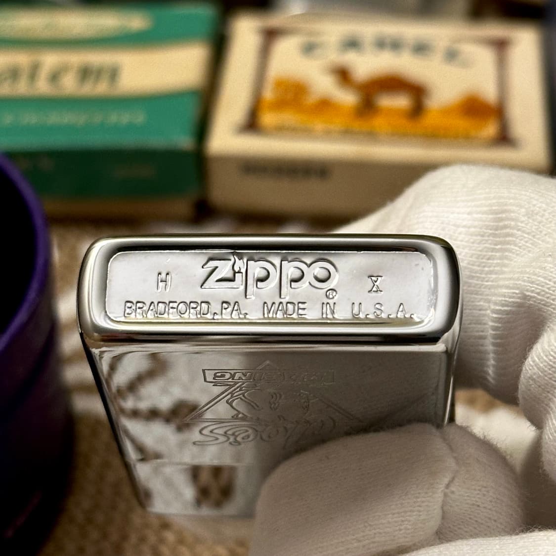 🇺🇸 Zippo®  Camel Nascar Racing 1994 H 상품이미지10