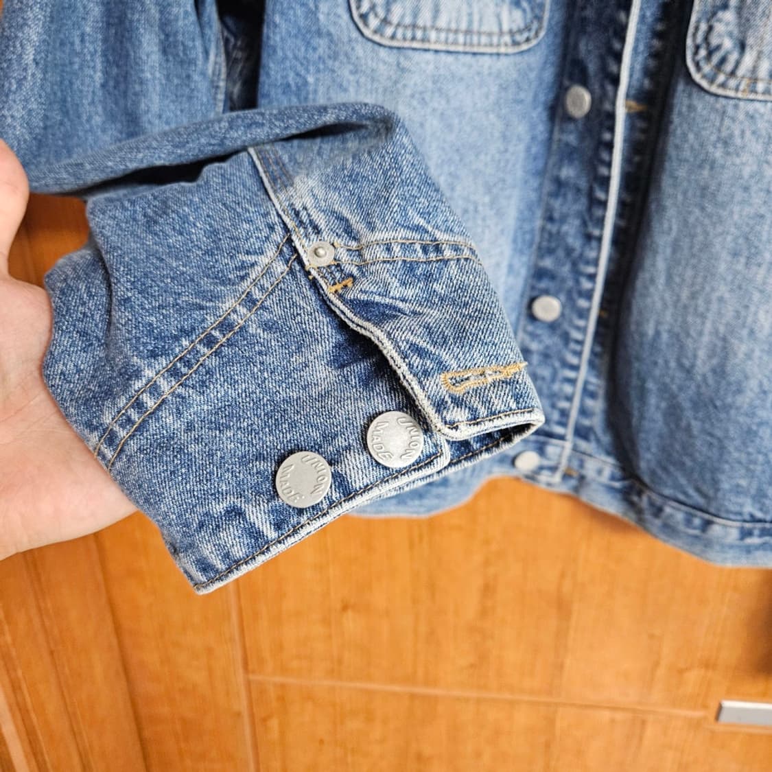 토니웩 카라 코듀로이 데님 자켓 XL 상품이미지7