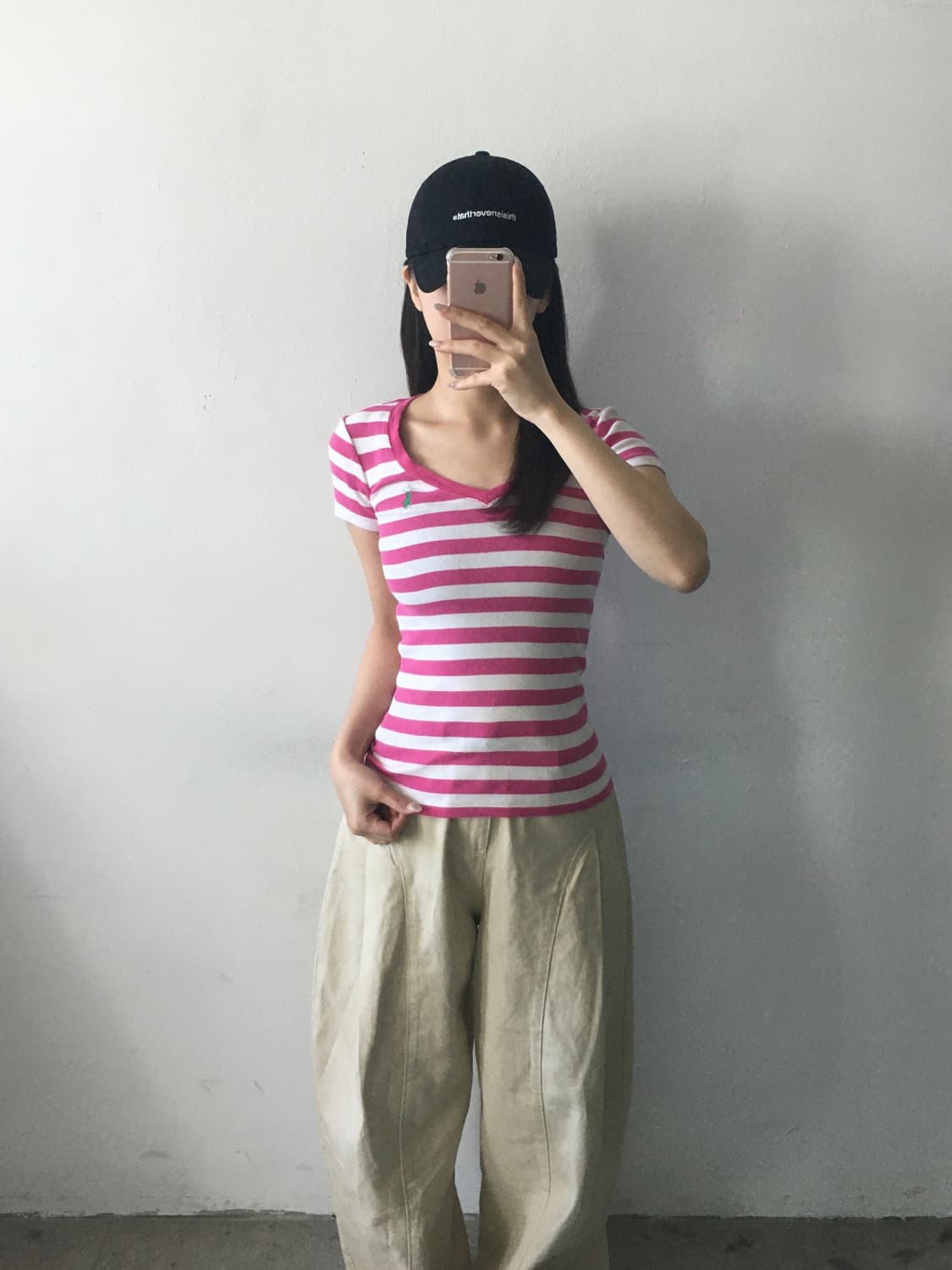 폴로 랄프로렌 스트라이프 반팔티 상품이미지1