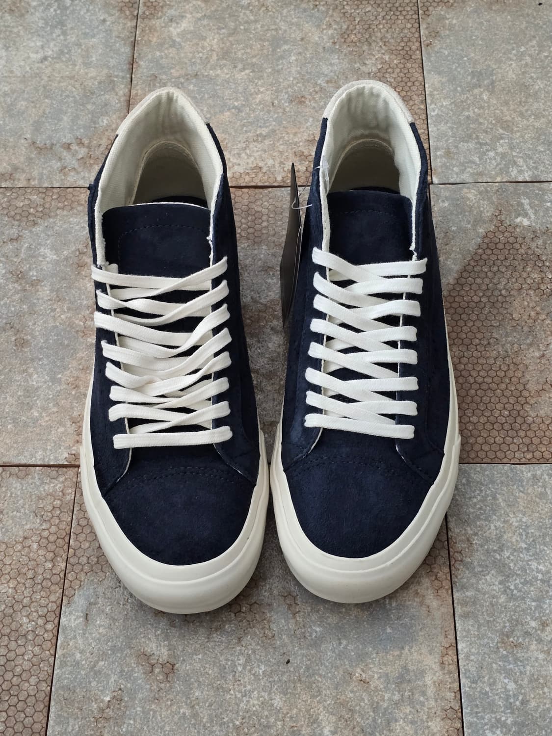 (255)반스 코트 미드 디럭스 네이비  상품이미지2