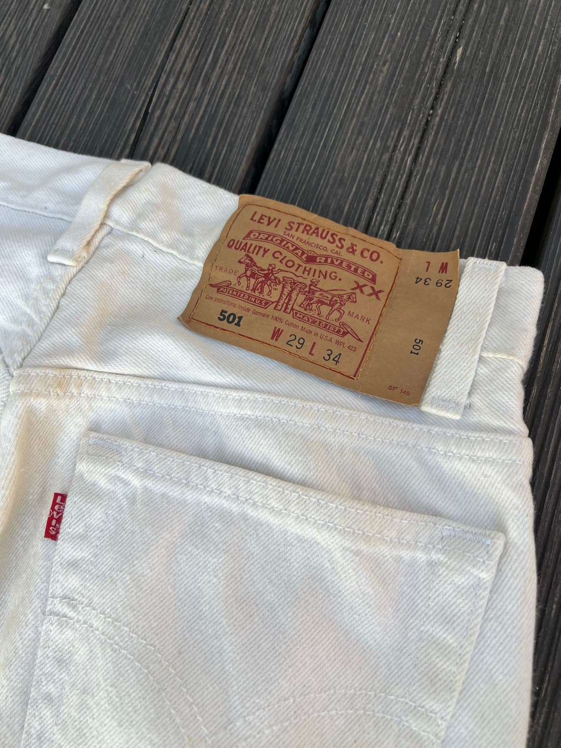 90s Made in USA 빈티지 리바이스 501 상품이미지2