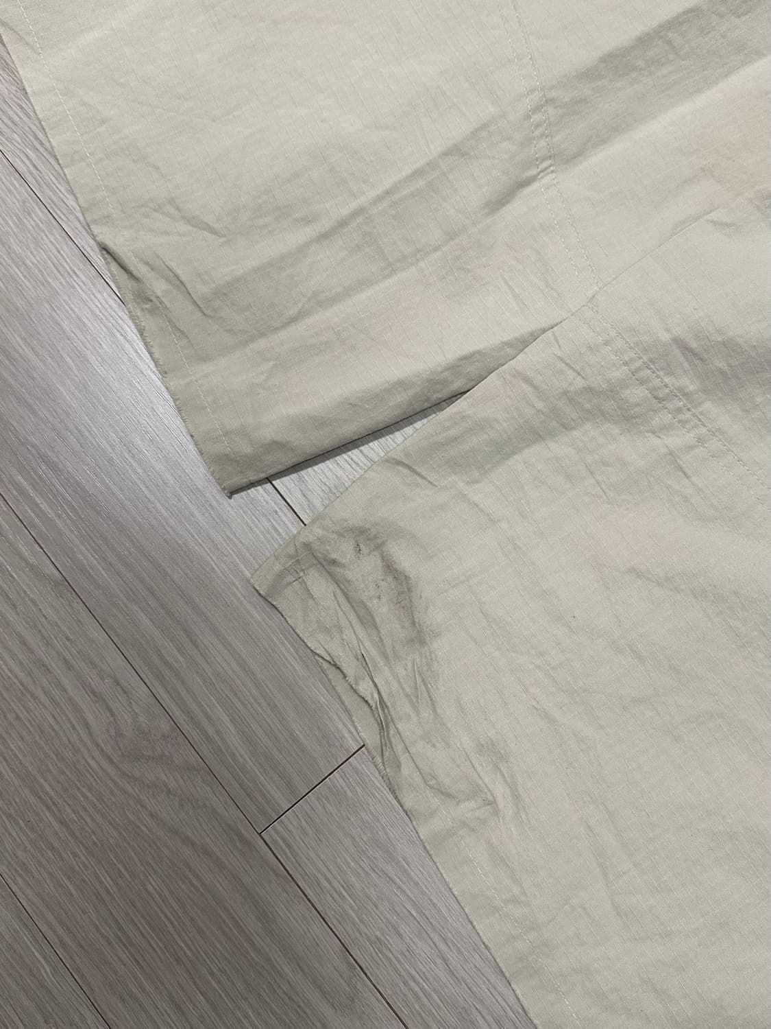 언더마이카 mu.55 립 카고팬츠 베이지 상품이미지5