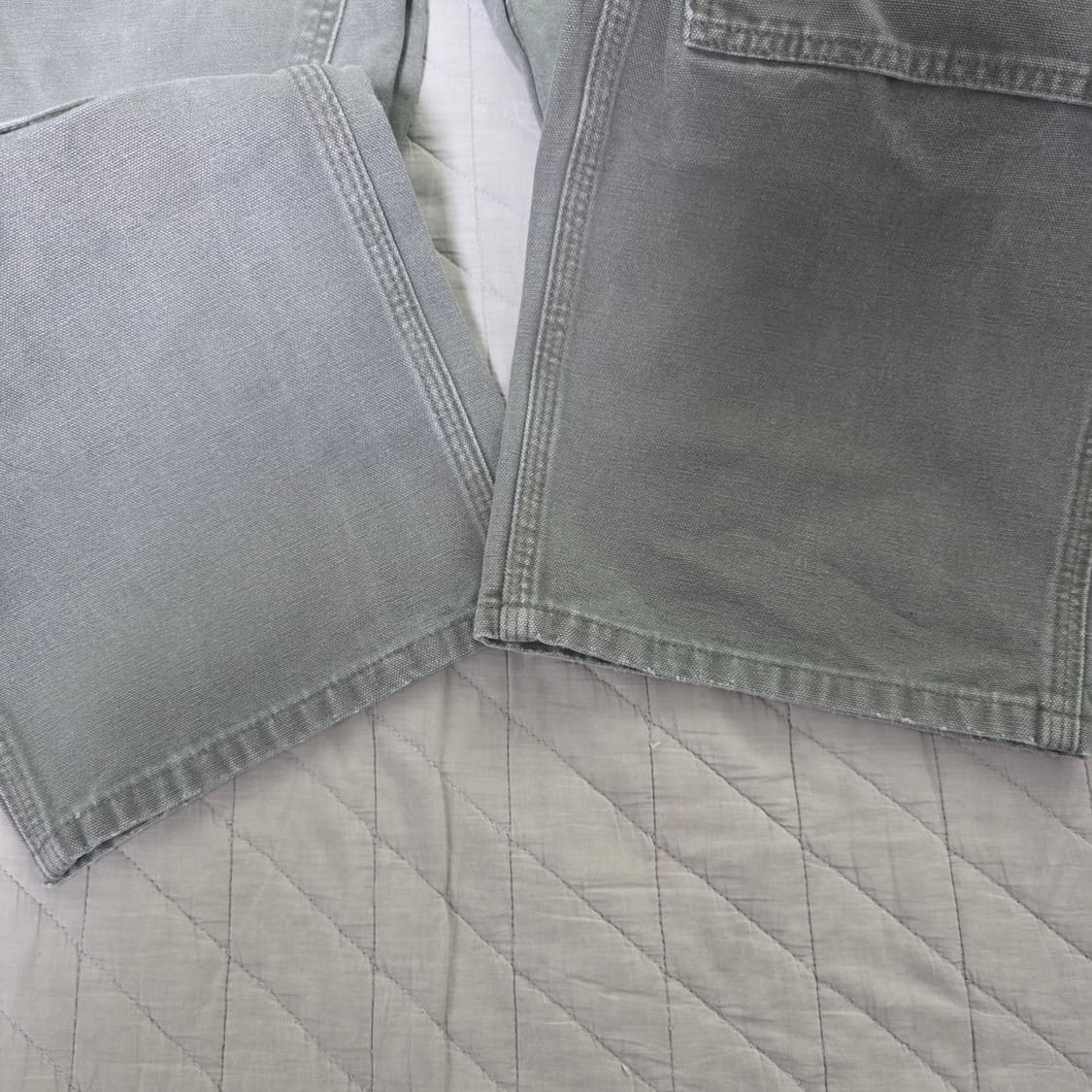 [38X30] 빈티지 칼하트 더블니 B136MOS 워크팬츠 M-4 상품이미지4