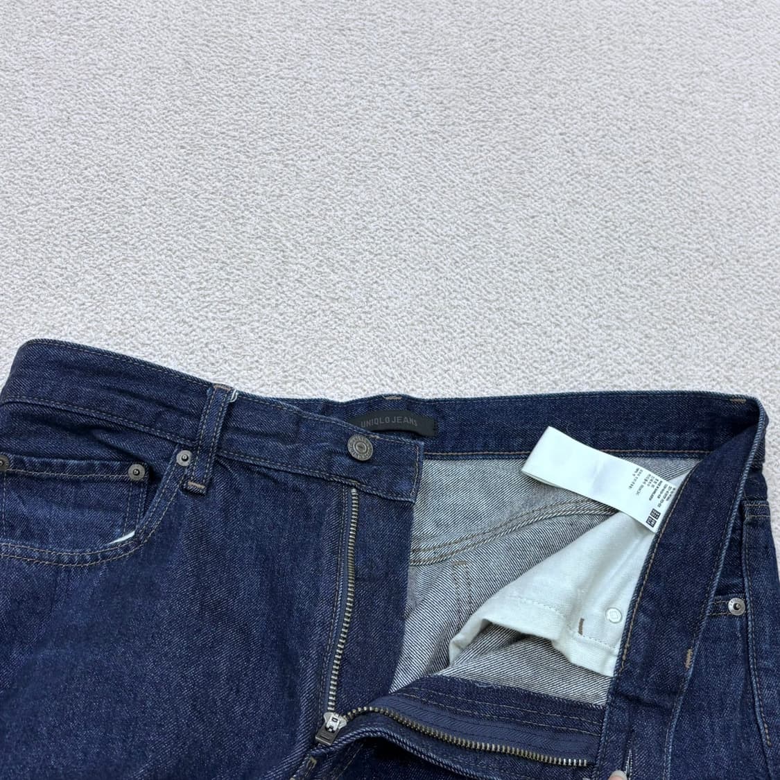 34 유니클로 베이직 데님 팬츠 0403E 상품이미지5