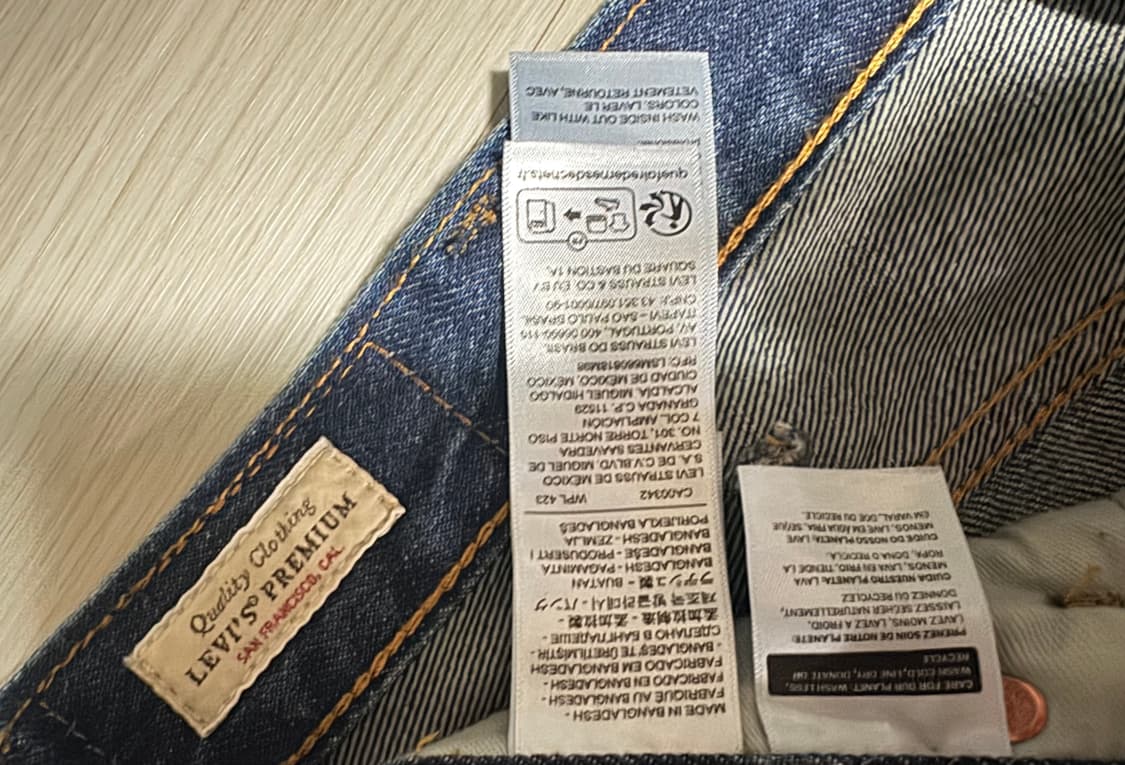 리바이스 프리미엄 517-0278 34x32 상품이미지4