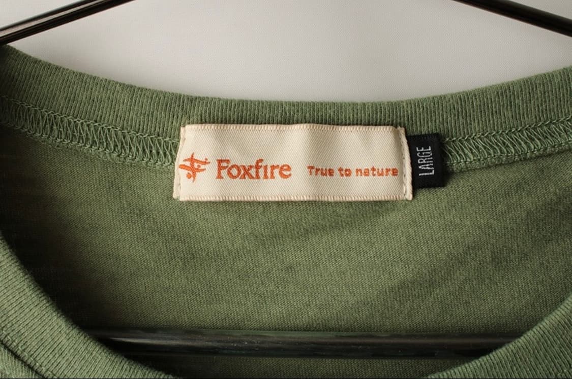 FOX FIRE 그린 반팔티 상품이미지5