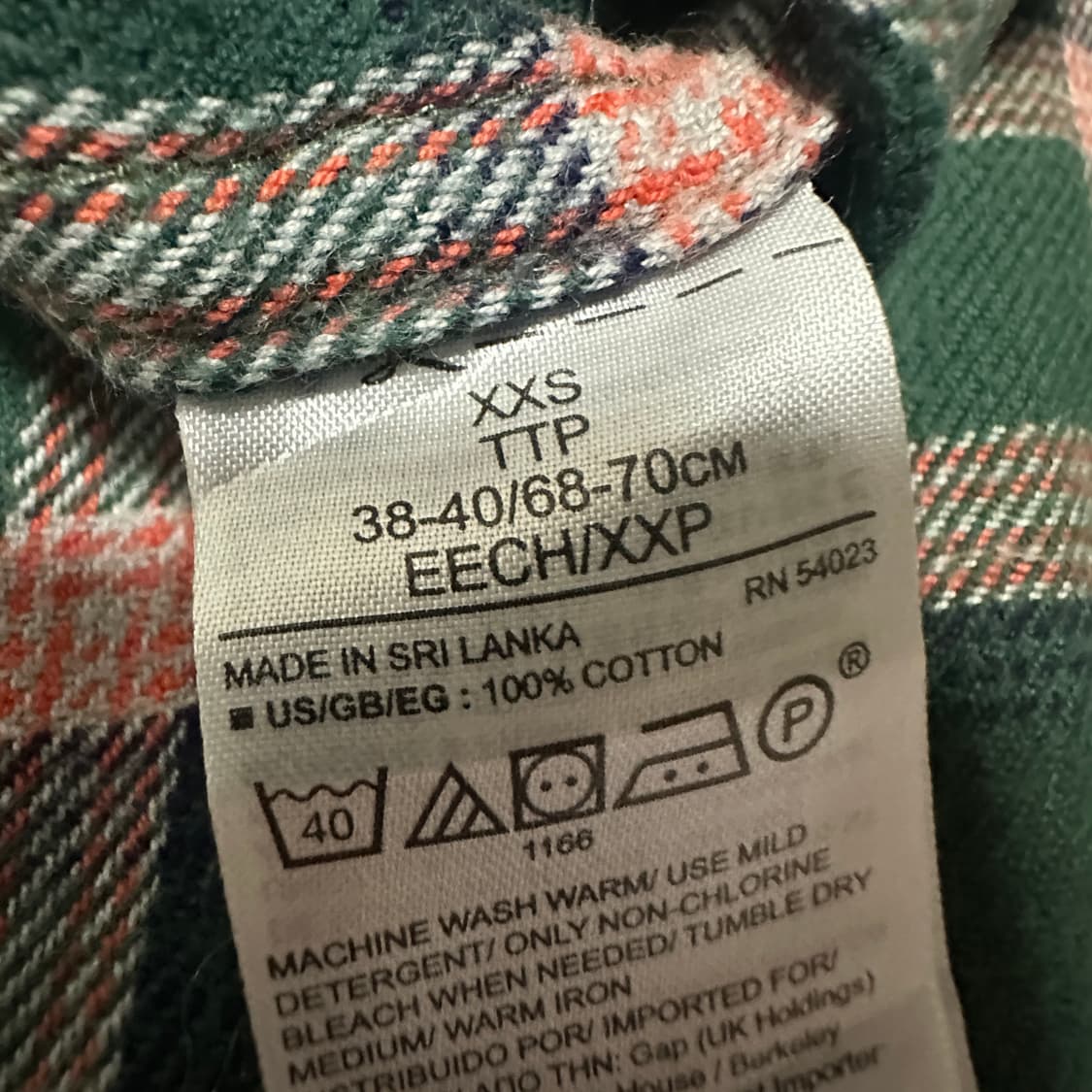 GAP X PENDLETON check shirt 상품이미지4