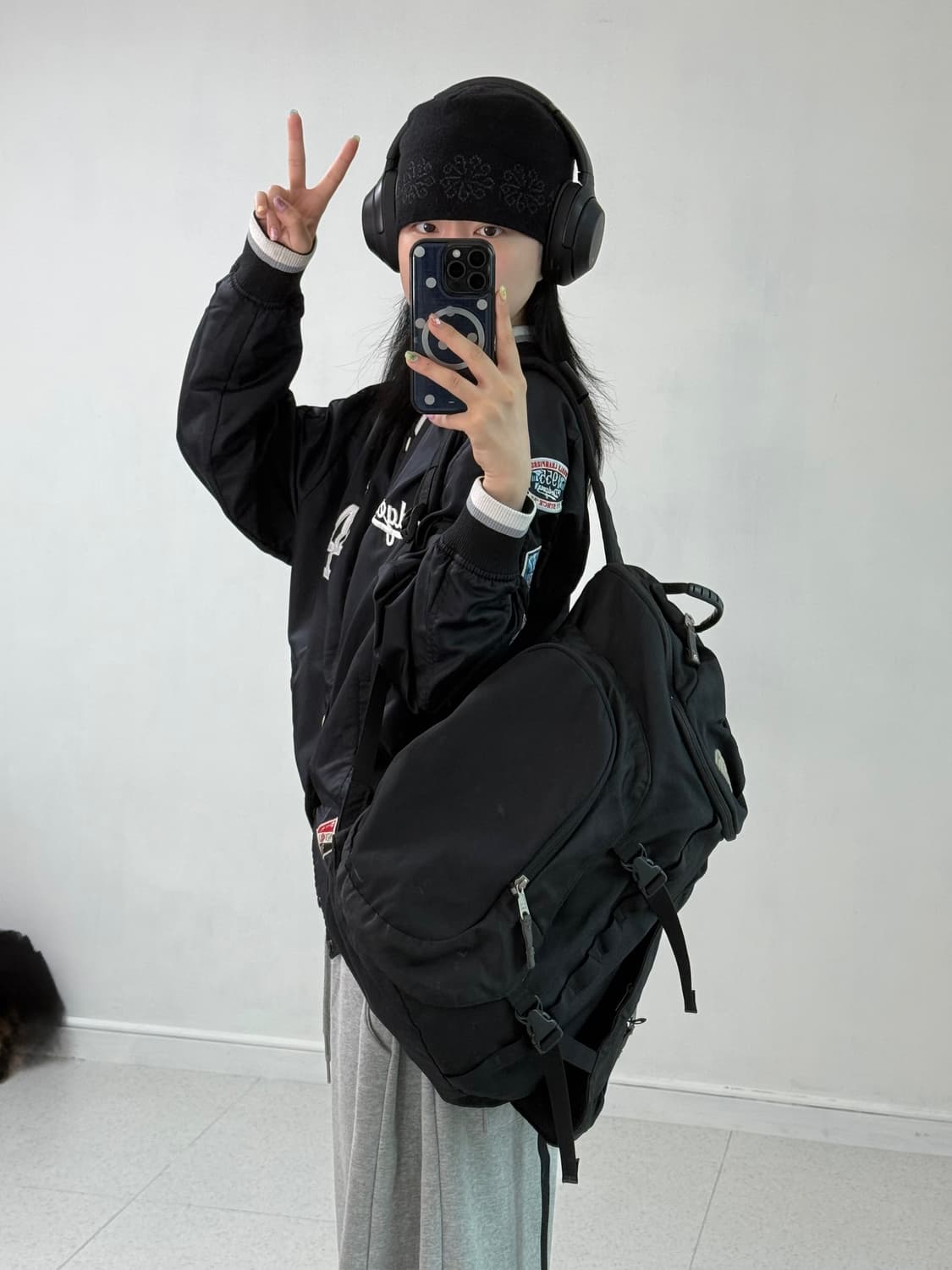 노스페이스 블랙 백팩 상품이미지3