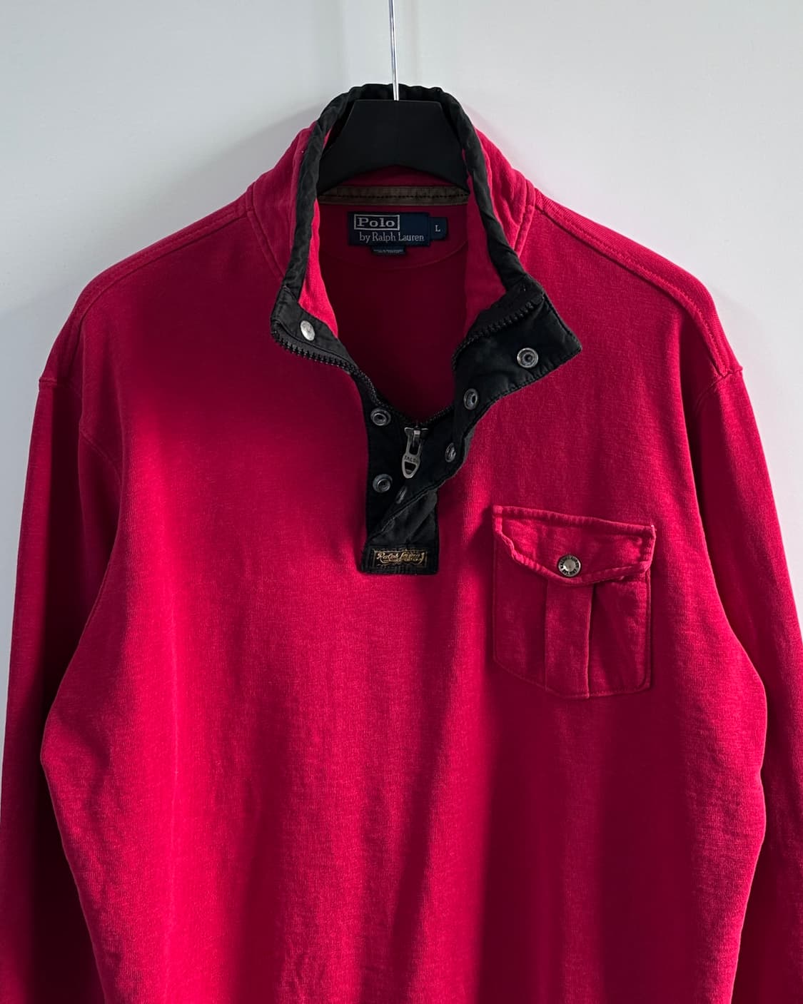 폴로 레드 원포켓 하프 집업 (va.29) 상품이미지2