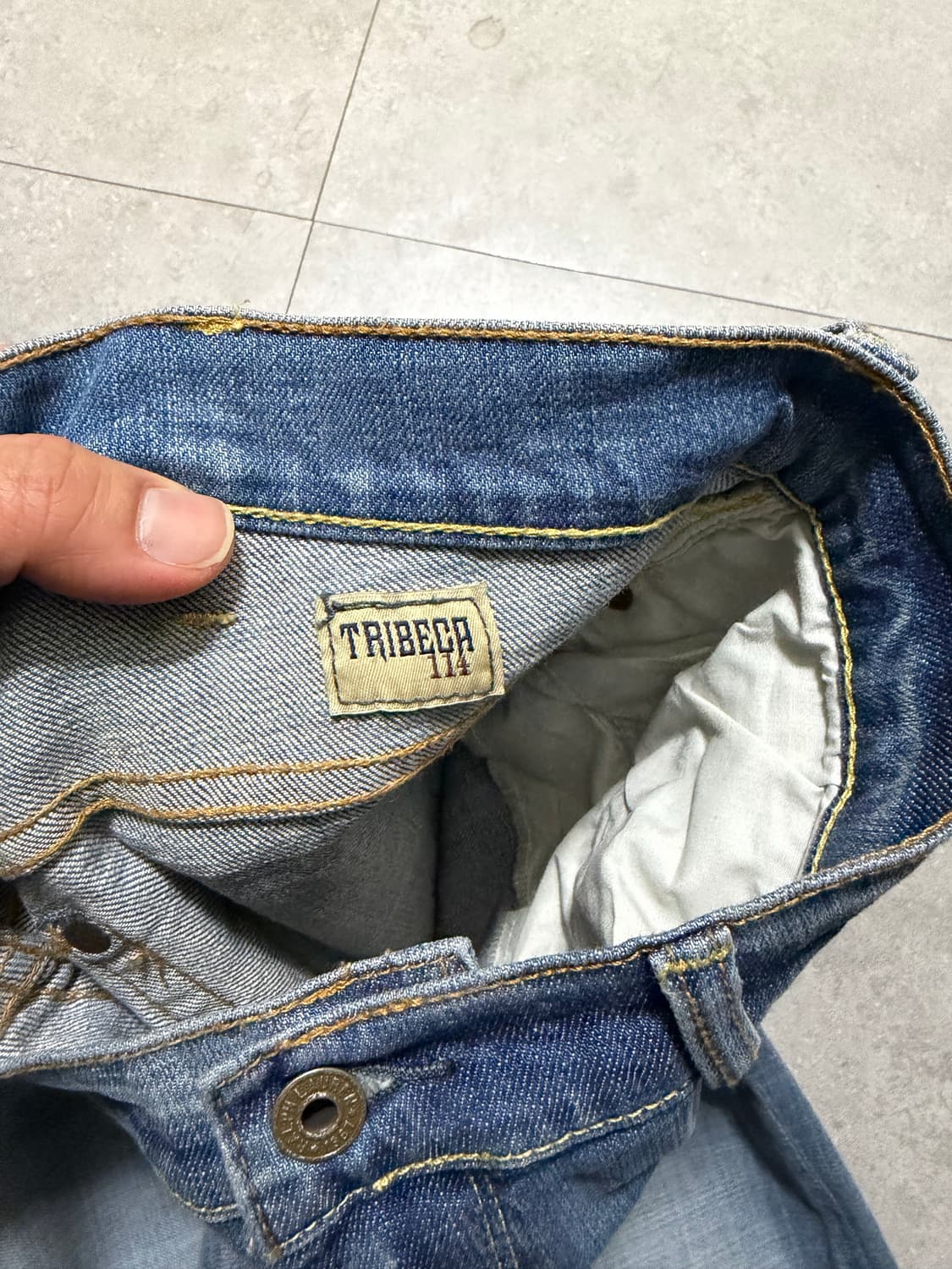 랄프로렌  폴로 트리베카114   빈티지  부츠컷  데님 팬츠  30인치 상품이미지4