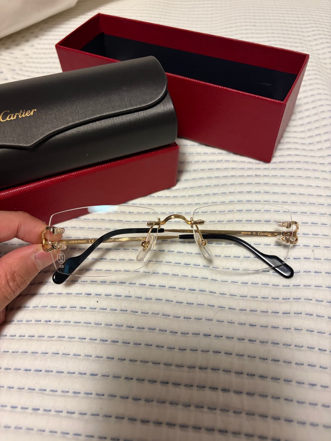 까르띠에 무테 안경 상품이미지2