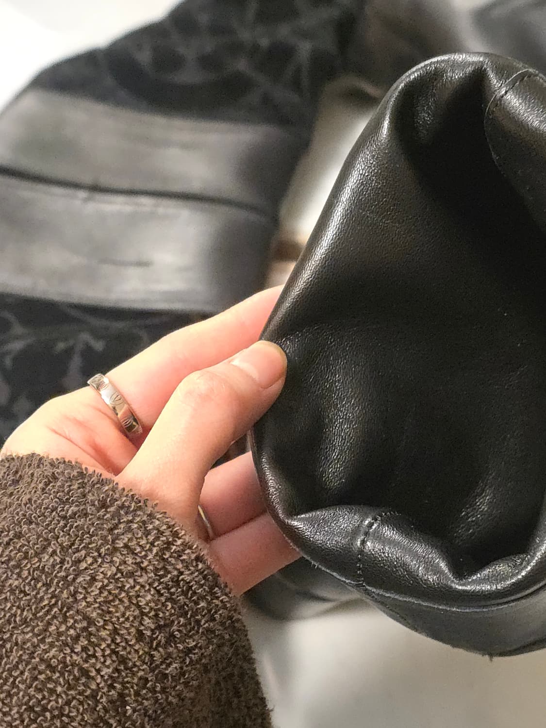 미우미우 miumiu 벨벳 라이딩부츠 37 상품이미지6