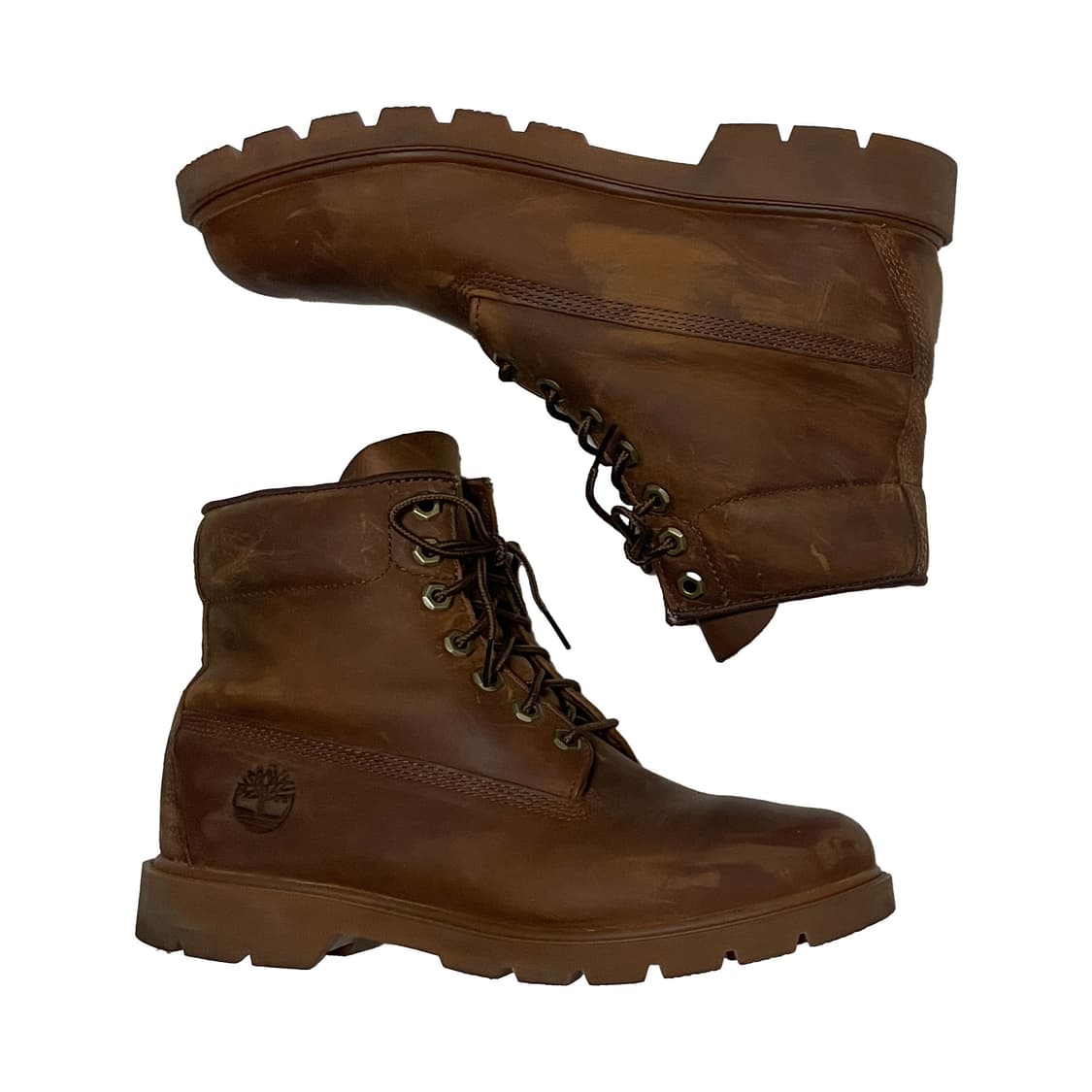 팀버랜드 브라운 6인치 레더 부츠 워커 상품이미지4