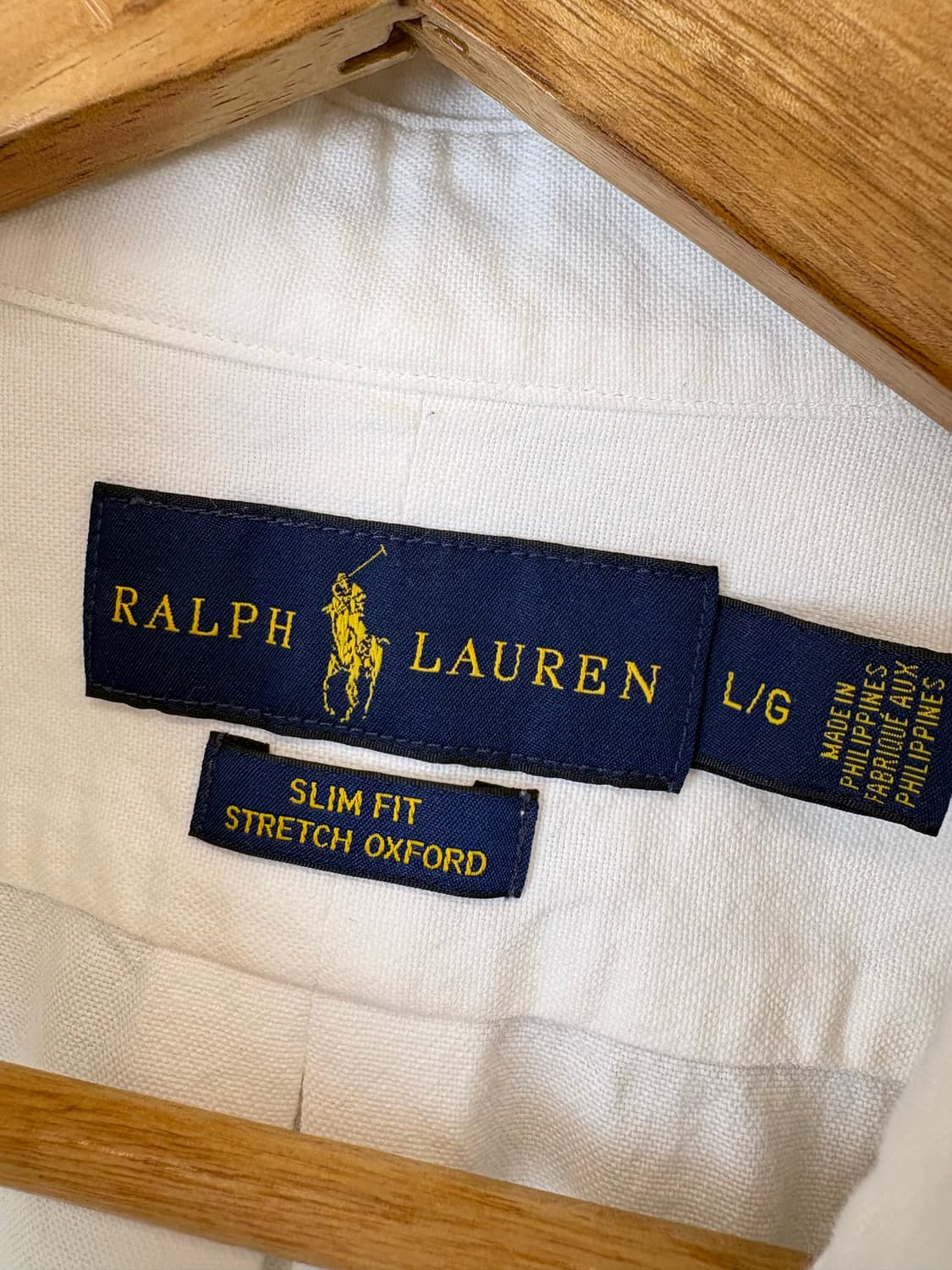 폴로랄프로렌 옥스포드 화이트 셔츠 상품이미지8