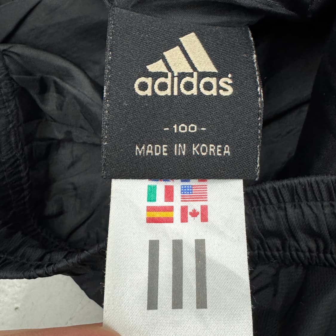 아디다스 00s 삼선 올드스쿨 바람막이 트랙팬츠 상품이미지7