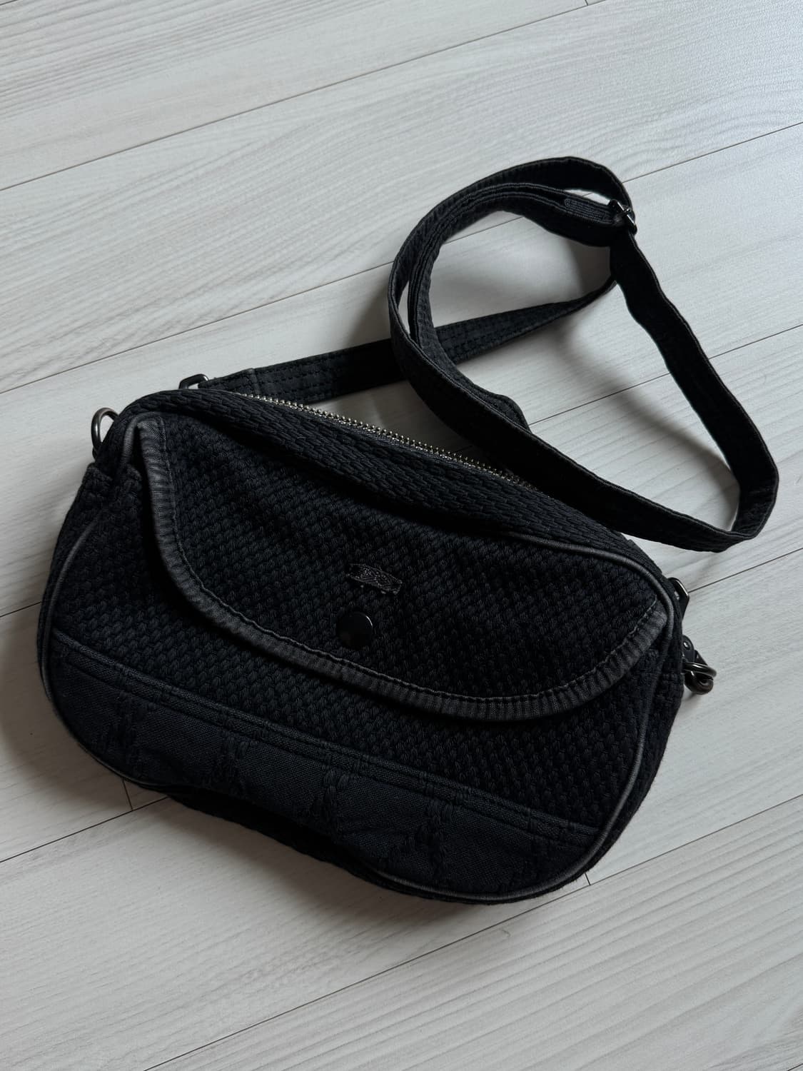 Poter classic Sashiko bag.black 상품이미지1