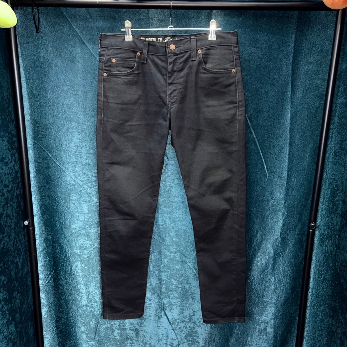 (32) 디키즈 슬림핏 블랙 워크 팬츠 상품이미지1