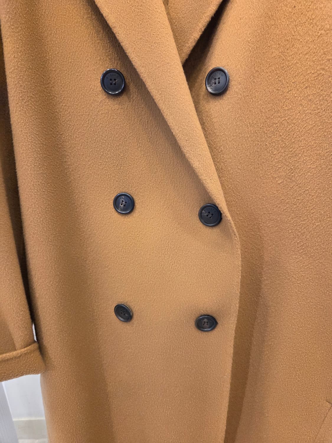 시스템 캐시미어 블랜딩 더블 코트 상품이미지5