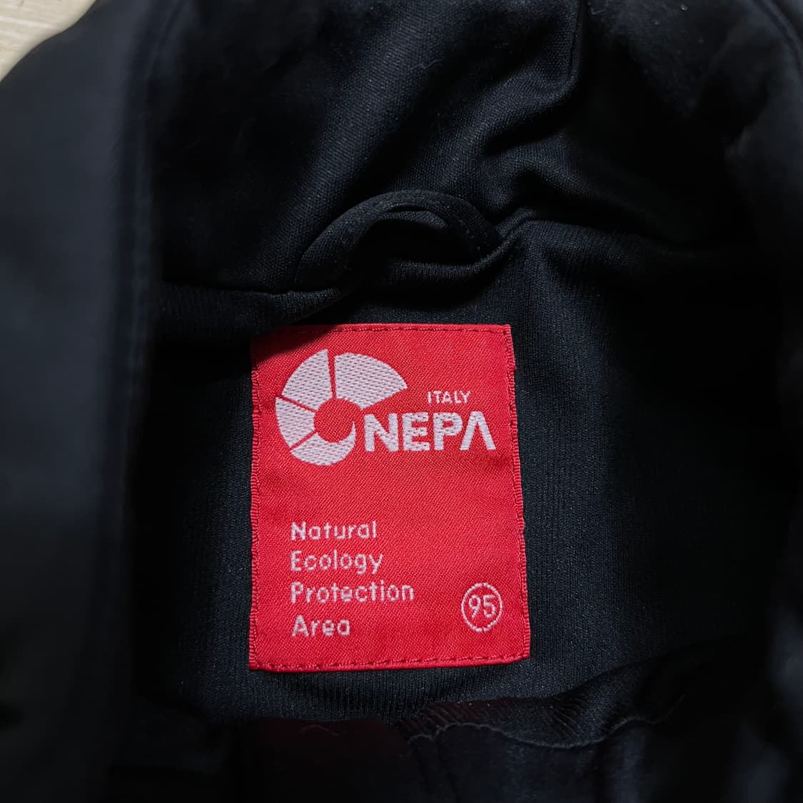 네파 산양 로고 경량패딩 점퍼 [블랙] M/95 상품이미지5