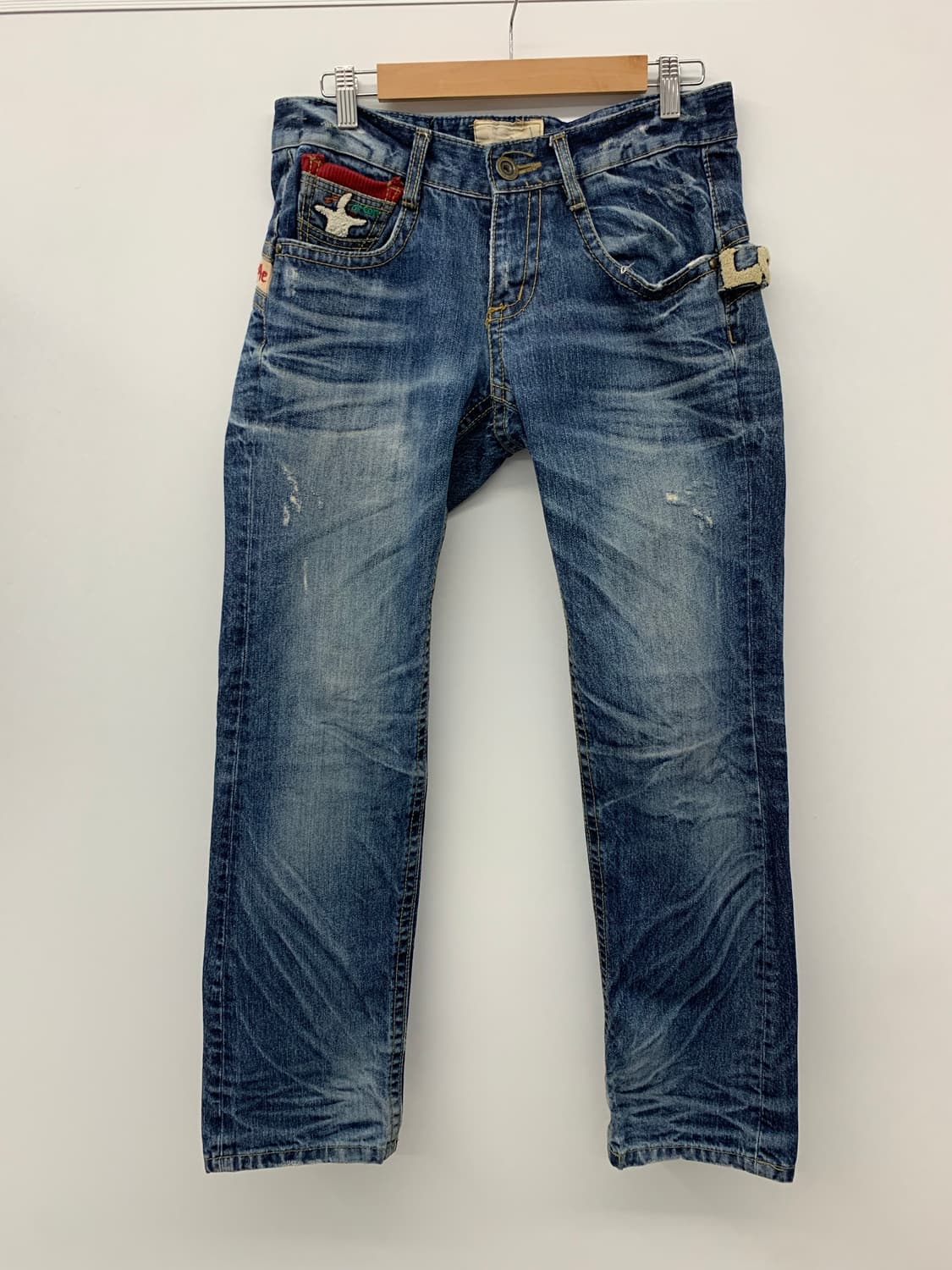 Lolita jeans x yoshitomo nara 로우라이즈 데님 상품이미지3