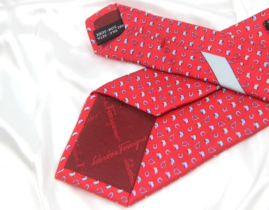 페라가모 8.7cm A등급 신형 남자 명품 넥타이 상품이미지4