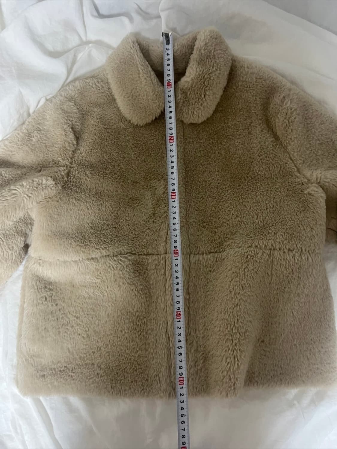 베이지 무스탕 상품이미지5