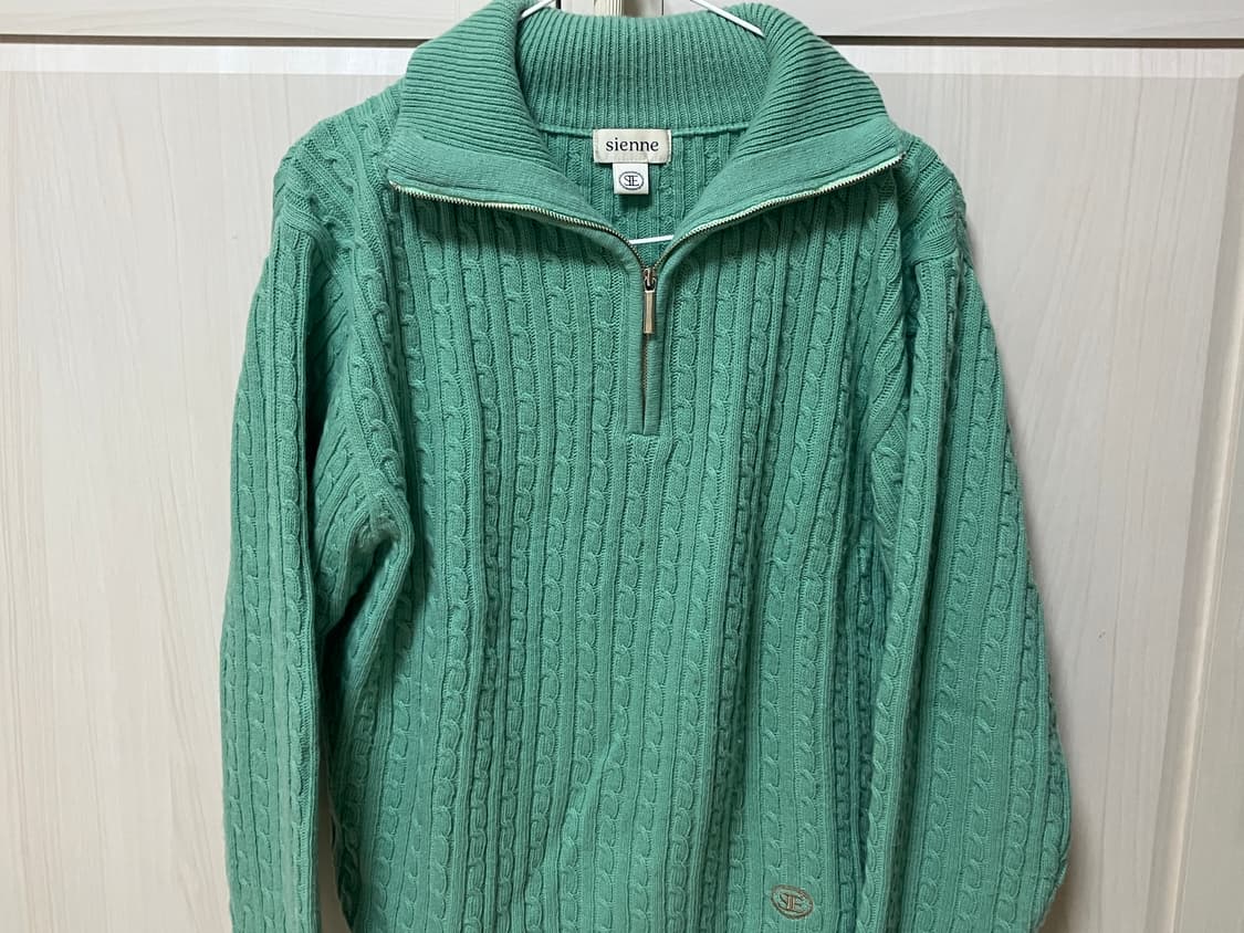 시엔느 클래식 집업 민트 상품이미지2