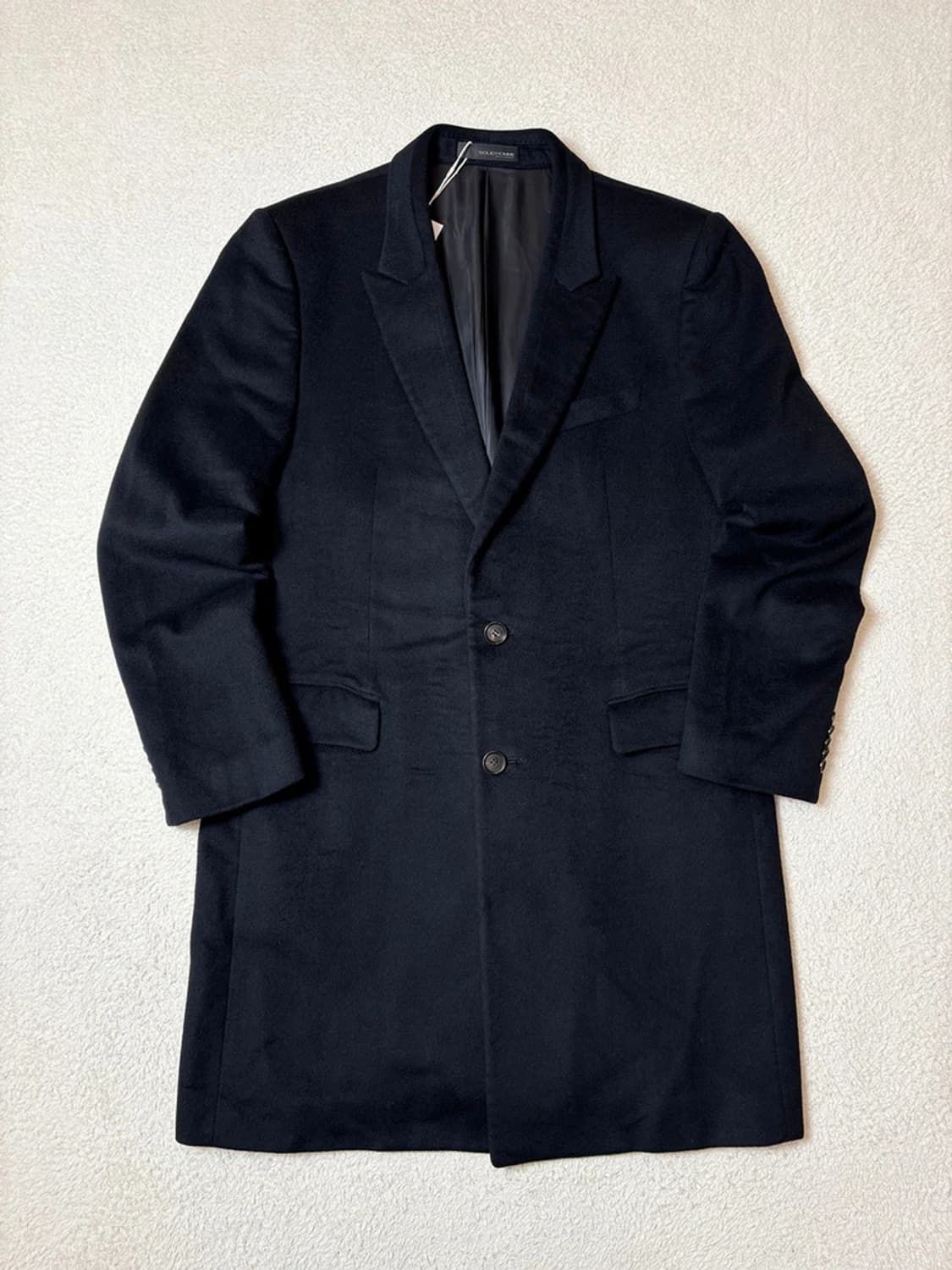 솔리드옴므 11FW 캐시미어 울 코트 PN6534 상품이미지1