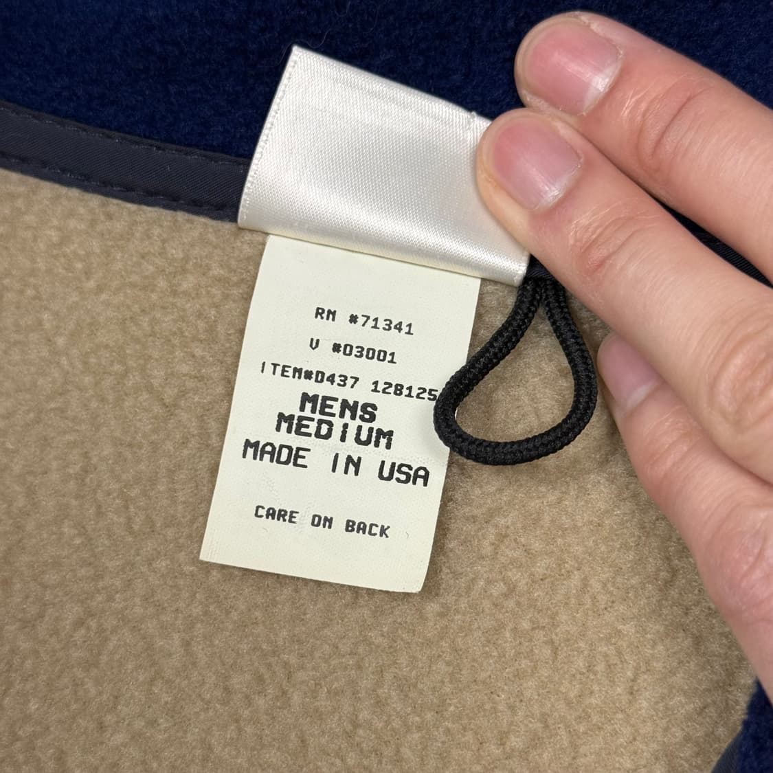 (105) 80s 엘엘빈 플리스 자켓 내추럴 상품이미지7