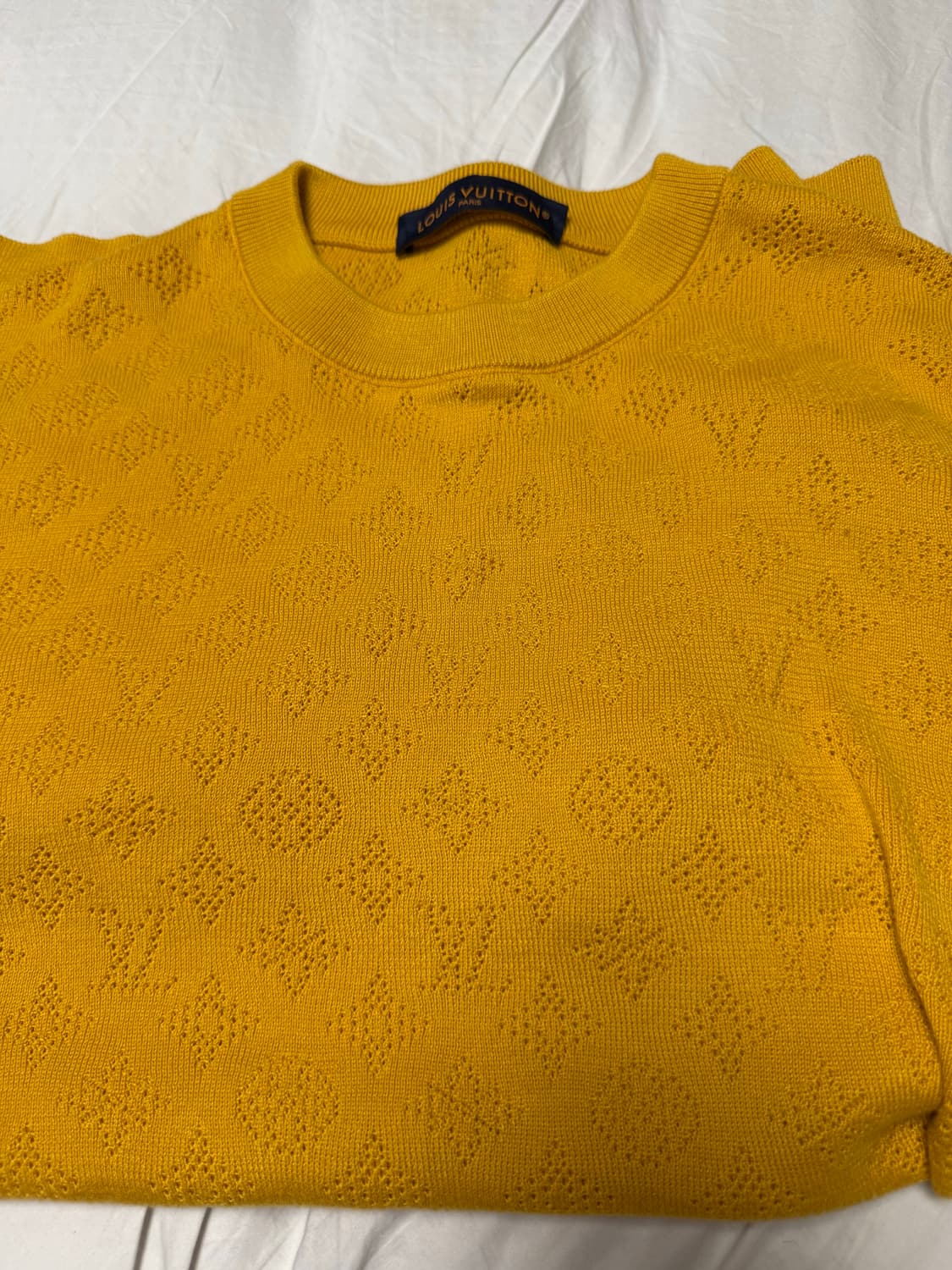 루이비통 니트 옐로우 상품이미지5