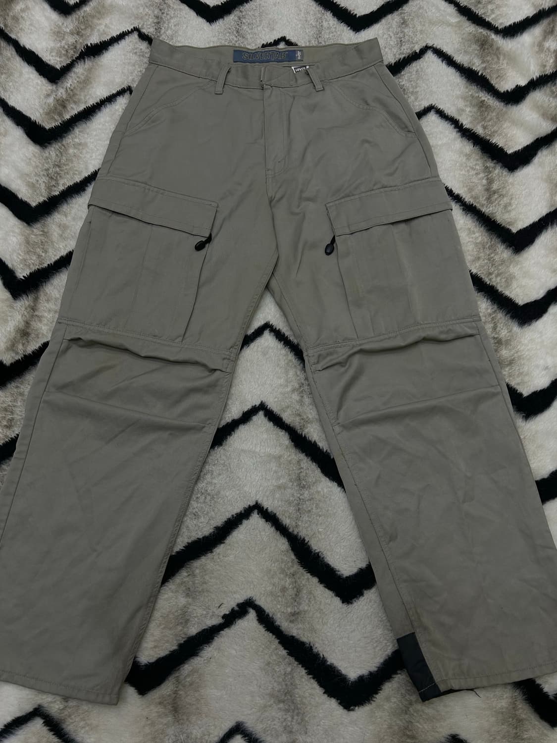 [31]리바이스 실버탭 코튼 카고 팬츠/올리브 상품이미지2