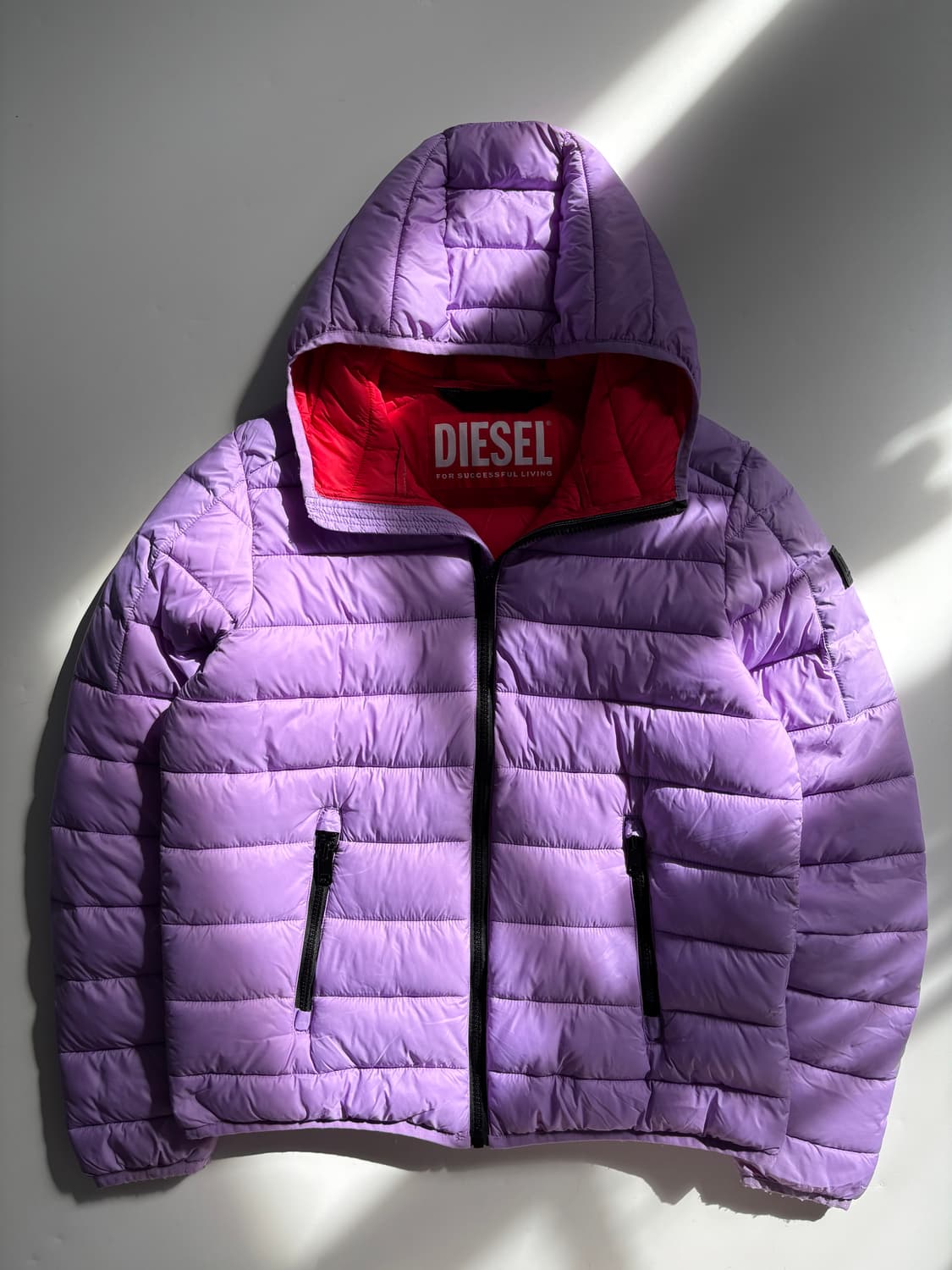 Diesel 디젤 퍼플 다운 자켓 상품이미지6