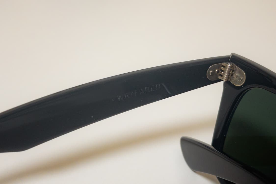 빈티지 바슈롬 레이밴 웨이페어러 블랙 5022 상품이미지6