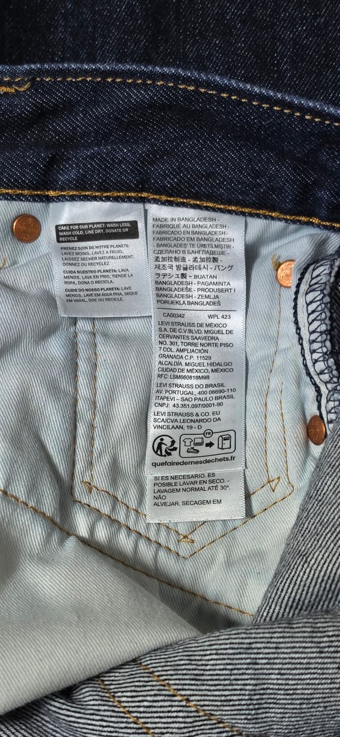 리바이스 555 청바지 W28 상품이미지3