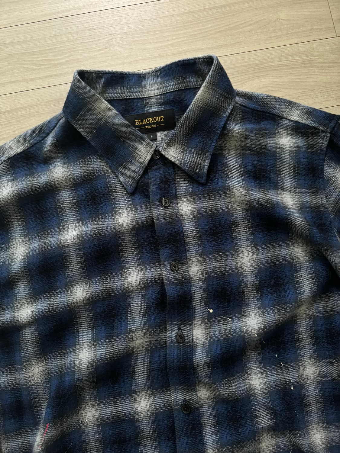 블랙아웃 그린 리버 체크 셔츠 GREEN RIVER SHIRT 상품이미지2